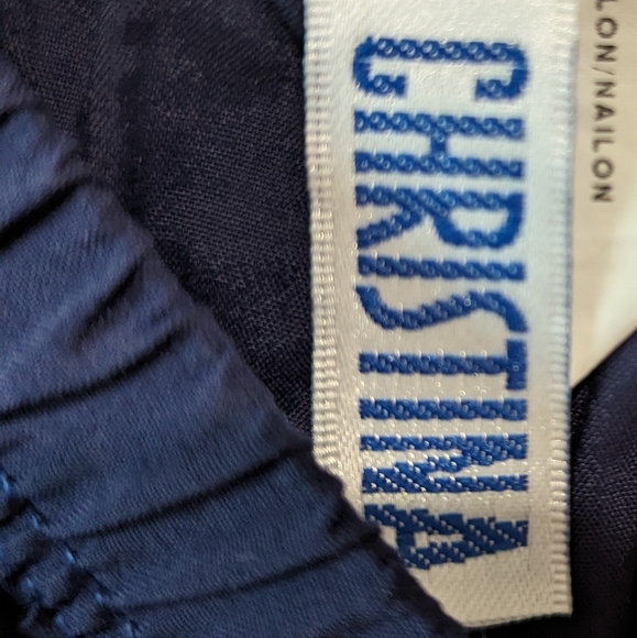 Christina Vintage Short Blue Lightweight Shorts **See measurements** - Picture 3 of 4